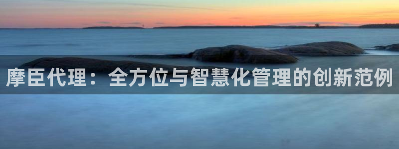 69066永盈官网玩法：摩臣代理：全方位与智慧化管理的创新范例